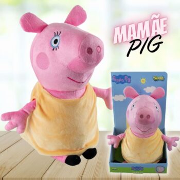 PELUCIA MAMÃE PIG - PEPPA PIG 33CM