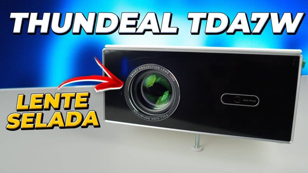 Thundeal TDA7W - Vale a pena comprar este projetor?