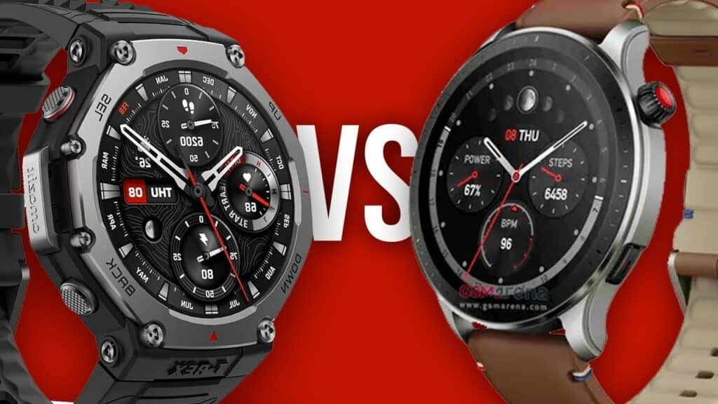 Amazfit T-Rex 3 vs Amazfit GTR 4 – Qual smartwatch vale mais a pena?