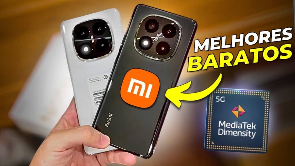 TOP 10 MELHORES CELULARES XIAOMI PARA COMPRAR EM 2025