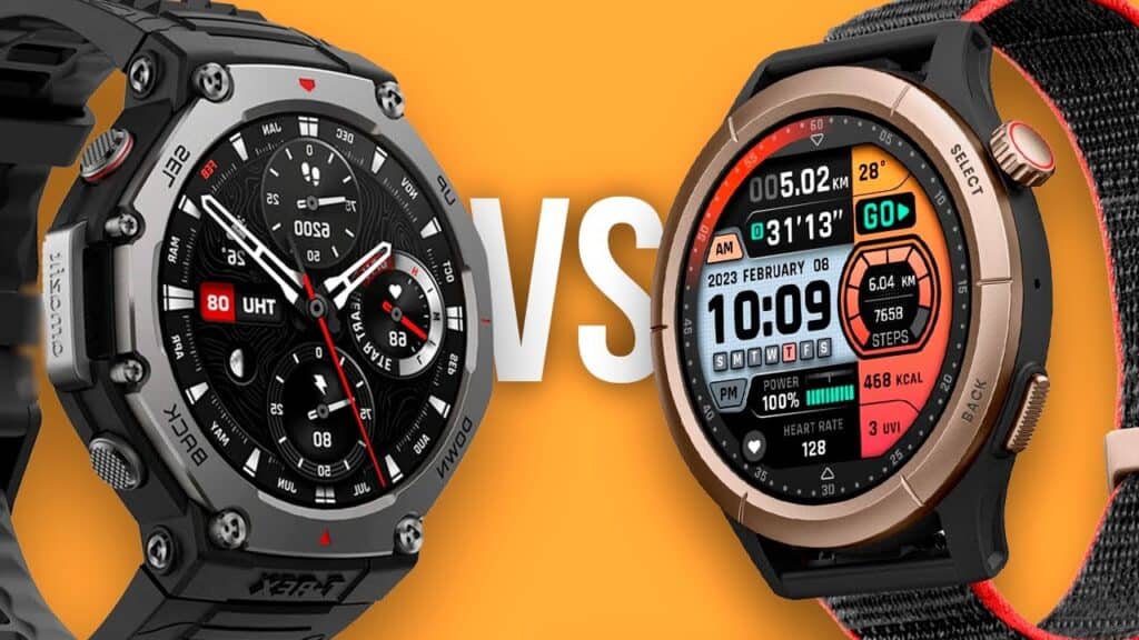 Comparativo: Amazfit T-Rex 3 vs Amazfit Cheetah Pro – Qual vale mais a pena?