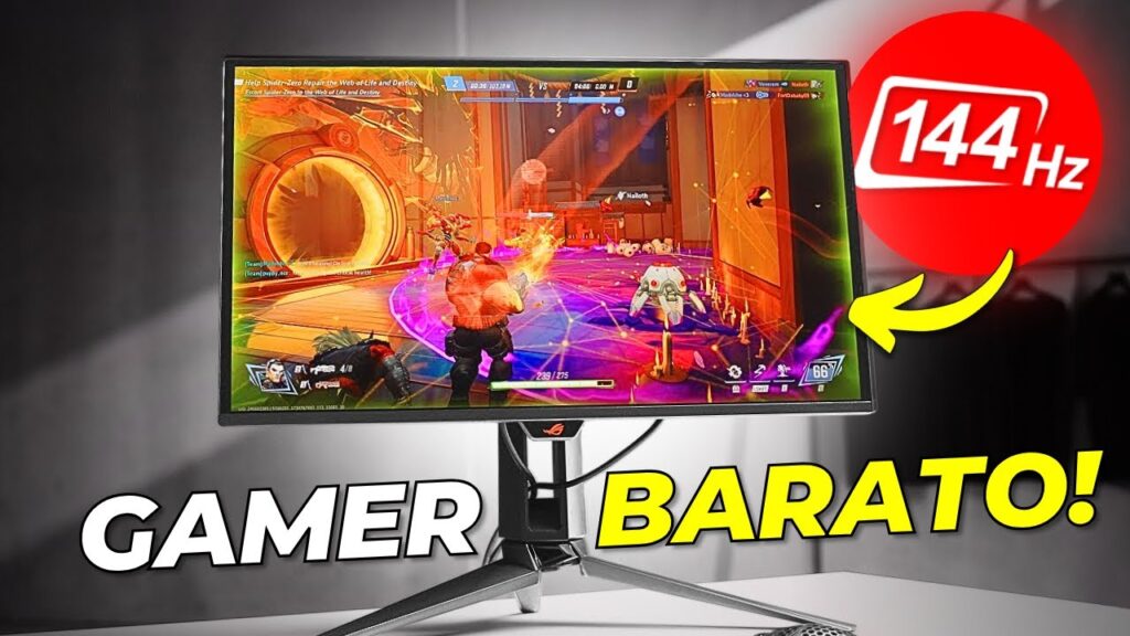 Os Melhores Monitores Gamer Baratos para 2025 – Custo-Benefício até 144Hz