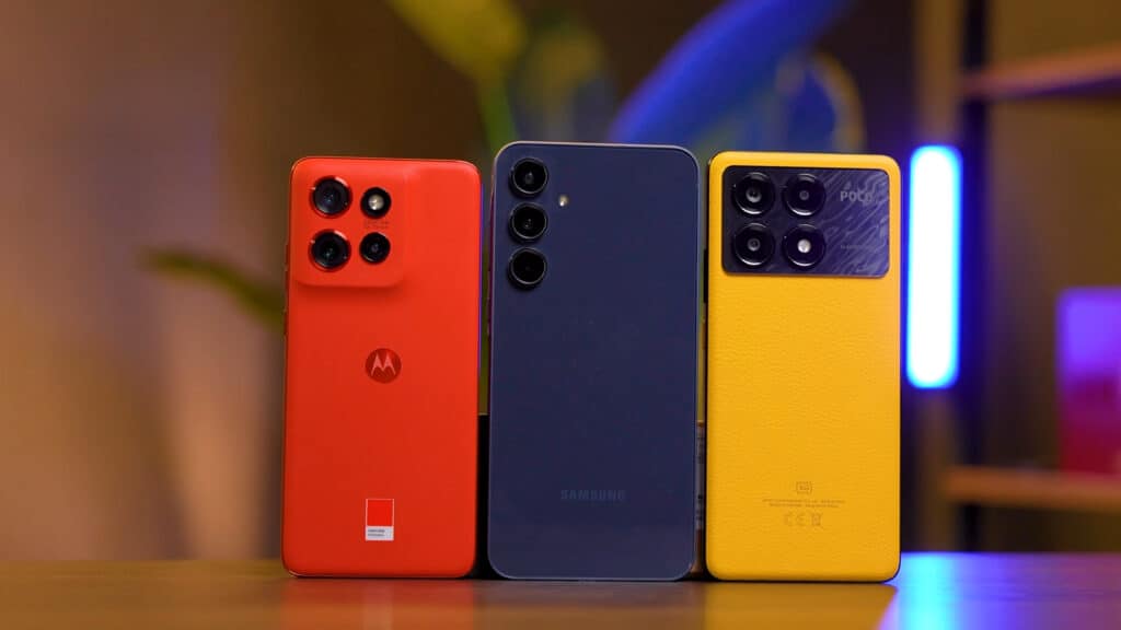 Poco X6 Pro, Galaxy A55 ou Motorola Edge 50 Neo – Qual Comprar? Comparativo Completo! Poco X6 Pro, Galaxy A55 ou Motorola Edge 50 Neo – Qual Comprar? Comparativo Completo!
