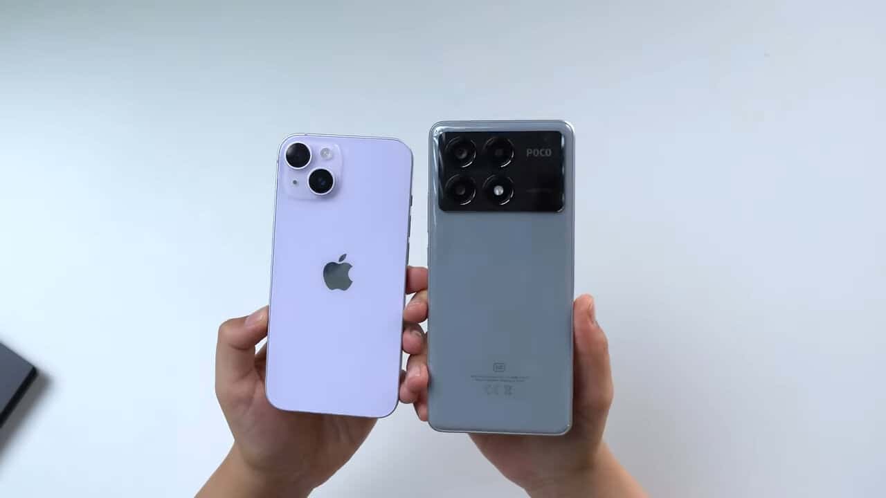 Poco X6 Pro vs iPhone 14 – Qual vale mais a pena em 2025? Poco X6 Pro vs iPhone 14 – Qual vale mais a pena em 2025?