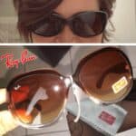 Ray-Ban Óculos de sol femininos Rb4101 Jackie Ohh Butterfly