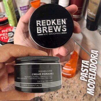REDKEN Pasta Modeladora - Brews Maneuver Cream Pomade - 100Ml Redken