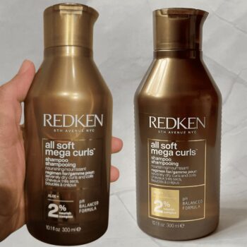 Redken Shampoo All Soft Mega Curls, Recupera o movimento natural dos fios, Nutrição Profunda, Promove brlho e nutrição dos cachos, Enriquecido com Aloe Vera, Sem Sulfato, Para cabelos