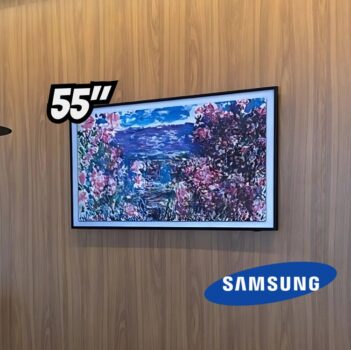 Samsung Smart TV 55 polegadas QLED The Frame LS03D - Tela Matte