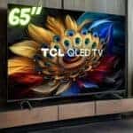 Smart TV 65” 4K UHD QLED TCL 65C655 Wi-Fi – Bluetooth 3 HDMI 1 USB