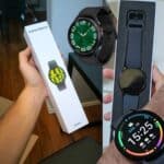 Smartwatch Samsung Galaxy Watch6 Classic LTE 43mm Grafite Tela Super AMOLED de 1.31", Bluetooth, Wi-Fi, GPS, NFC e Google Wear OS
