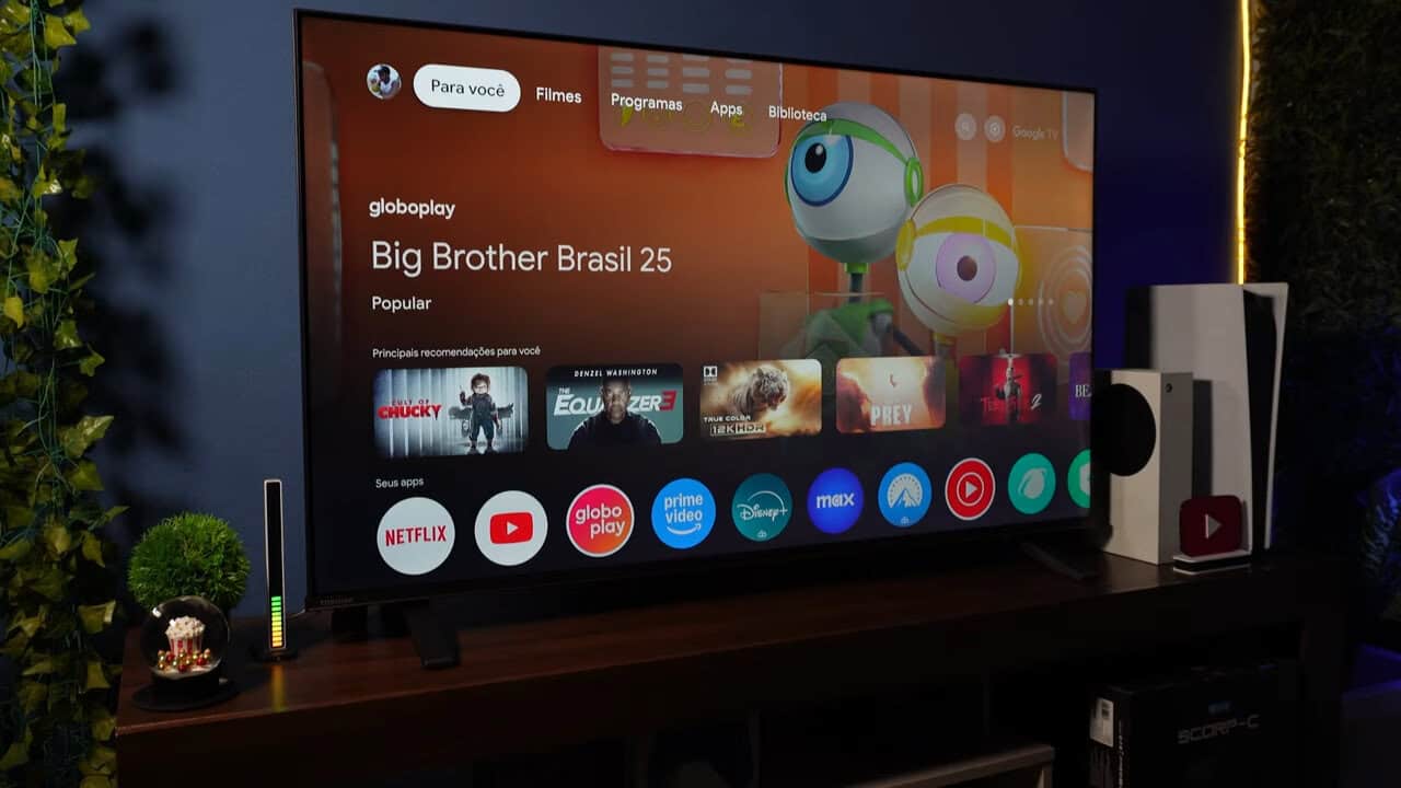 TV Toshiba C450N - QLED Barata com Dolby Vision IQ, VRR e Muito Mais! TV Toshiba C450N - QLED Barata com Dolby Vision IQ, VRR e Muito Mais!