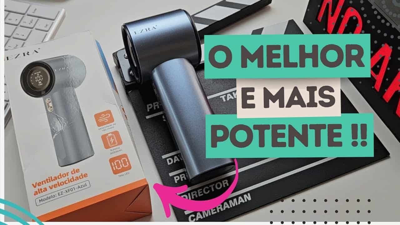 Ventilador Portátil EZRA XF01 – O Melhor Para Se Livrar do Calor em 2025! Ventilador Portátil EZRA XF01 – O Melhor Para Se Livrar do Calor em 2025!