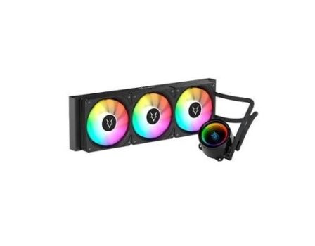 Water Cooler Husky Glacier, Iluminação ARGB, 360mm, AMD e Intel, Preto - HWT700PT