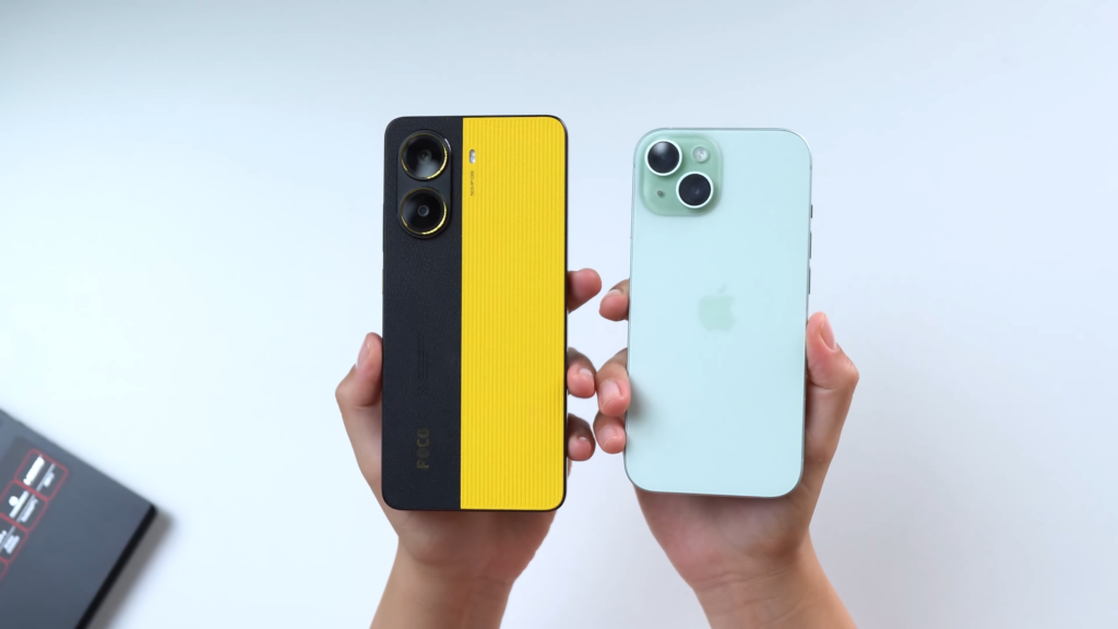 iPhone 15 vs. Poco X7 Pro: Qual Vale Mais a Pena? Comparação Completa!