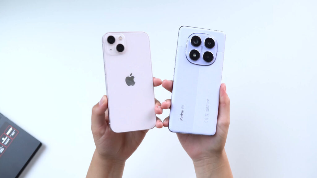 Redmi Note 14 Pro 5G vs iPhone 13: Qual Celular Vale Mais a Pena em 2025?