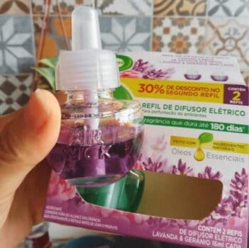 Air Wick Bom Ar - Refil Difusor Elétrico Lavanda Embalagem Promocional