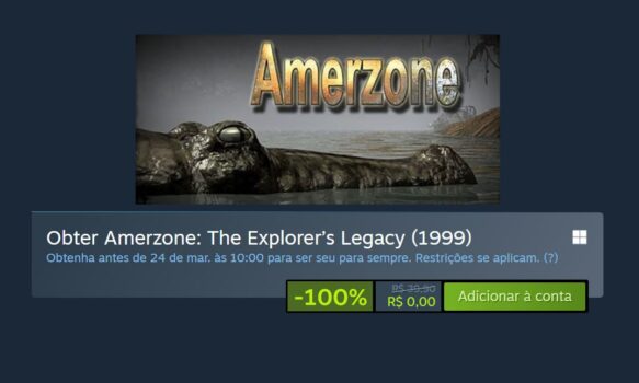 Amerzone: The Explorer’s Legacy (1999)