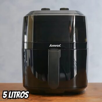 Amvox Fritadeira Elétrica Air Fryer ARF 1250 110V com 5,5L e 1400W