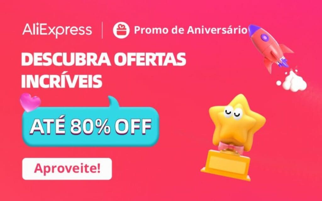 Promoção de Aniversário do AliExpress: Descontos Imperdíveis e Cupons Especiais