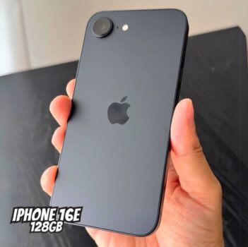 Apple iPhone 16e 128GB Preto 6,1" 48MP iOS 5G