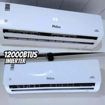 Ar Condicionado Split Inverter Hi Wall Philco 12000 BTUs Frio PAC12FB - 220V