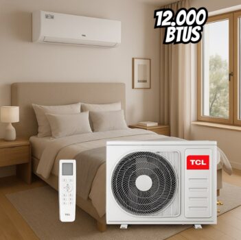 Ar Condicionado Split Inverter Hi Wall TCL T-Pro 2.0 12000 BTUs Frio TAC-12CTG2-INV - 220V