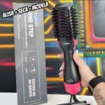 Escova Secadora Profissional Seca Alisa E Modela Cabelo Com Cabo - New comercio