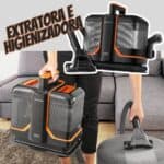 Extratora e Higienizadora Portátil Deep Cleaner II, Mondial, Preto/Laranja, 1800W, 110V – EXP-02-O