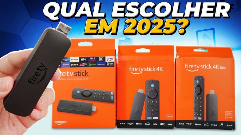 Fire TV Stick: Qual Modelo Vale Mais a Pena? Comparativo Entre as Versões Full HD, 4K e 4K Max Fire TV Stick: Qual Modelo Vale Mais a Pena? Comparativo Entre as Versões Full HD, 4K e 4K Max