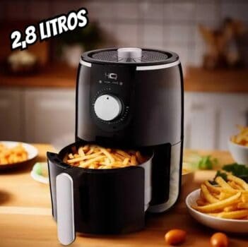 Fritadeira Elétrica AirFryer hq 2,8 Litros Preto hf 2055 - 220V