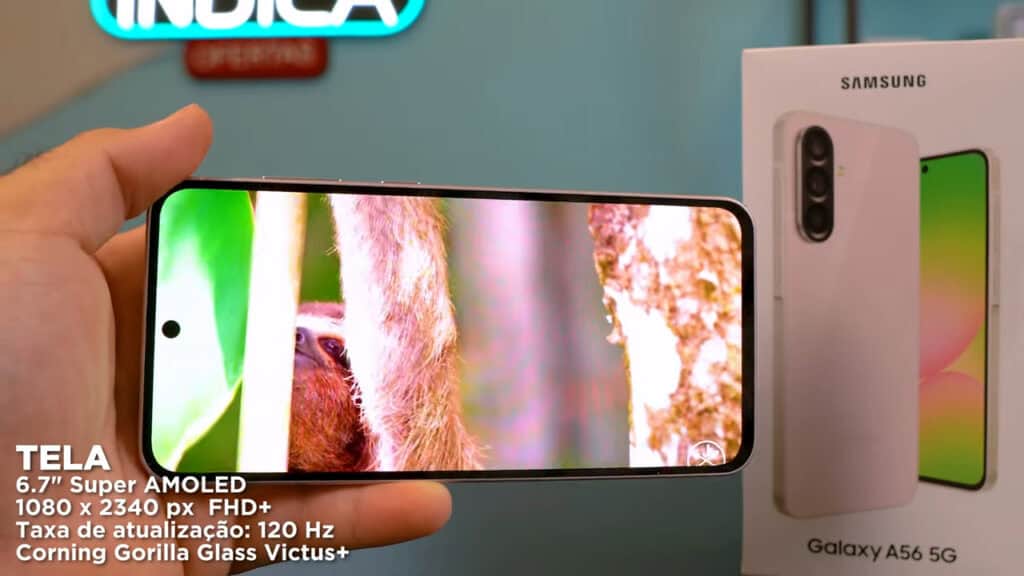 Galaxy A56: Vale a Pena Comprar? Unboxing, Testes e Comparação com o A55 Galaxy A56: Vale a Pena Comprar? Unboxing, Testes e Comparação com o A55