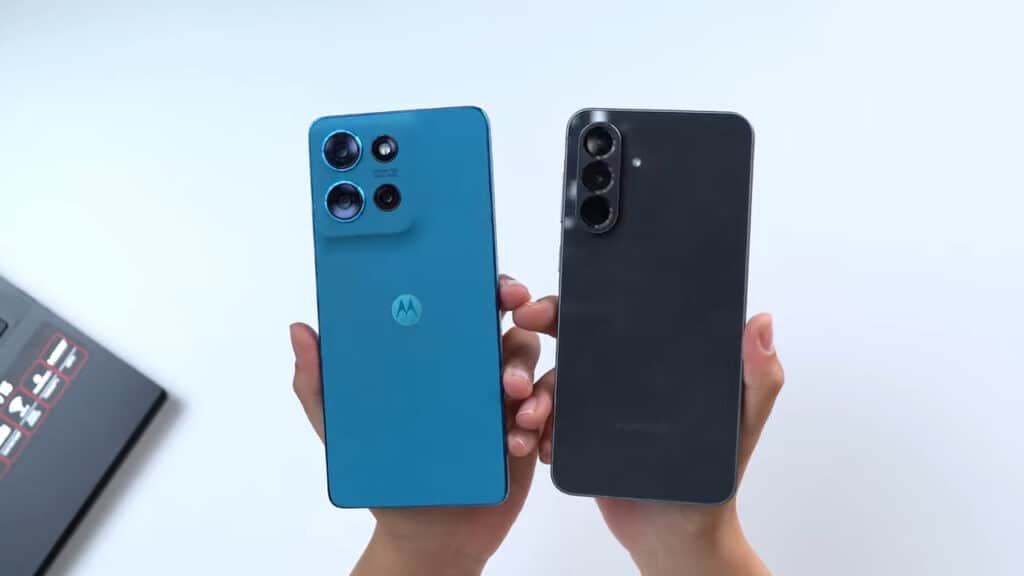 Galaxy A56 vs Moto G75: Qual Celular Vale Mais a Pena em 2025? Galaxy A56 vs Moto G75: Qual Celular Vale Mais a Pena em 2025?
