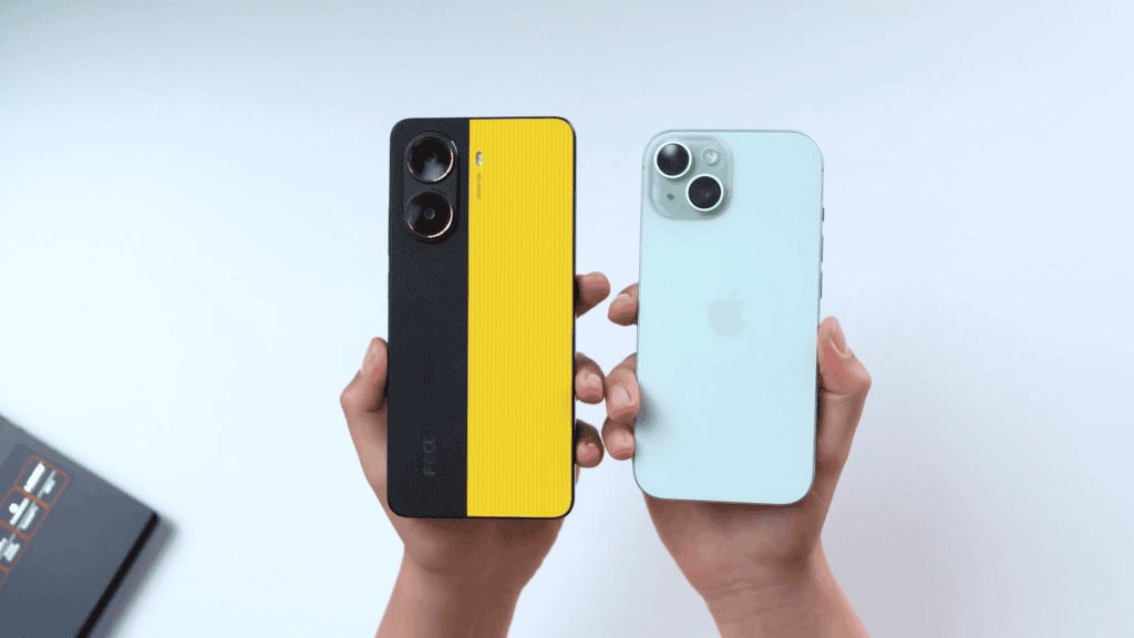 iPhone 15 vs. Poco X7 Pro: Qual Vale Mais a Pena? Comparação Completa! iPhone 15 vs. Poco X7 Pro: Qual Vale Mais a Pena? Comparação Completa!