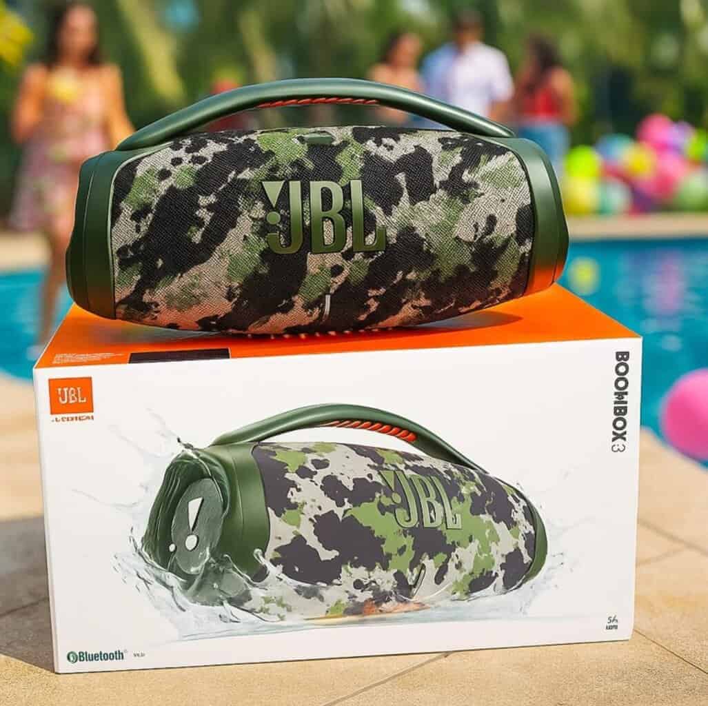 JBL, Caixa de Som, Boombox 3, Bluetooth, À Prova D'água e Poeira ...