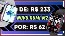Kumi M2: Smartwatch com Proteção 2ATM por Menos de R$ 60 – Veja Como Comprar com Desconto