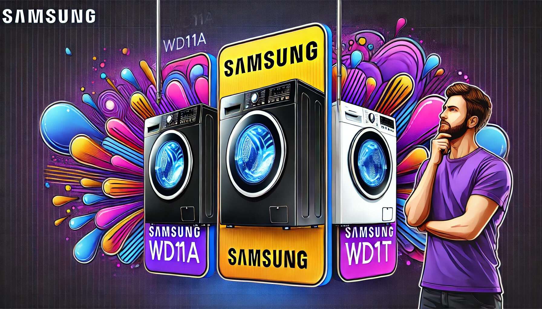 Lava e Seca Samsung WD11, WD10, WD11A e WD11T – Qual Escolher? Lava e Seca Samsung WD11, WD10, WD11A e WD11T – Qual Escolher?