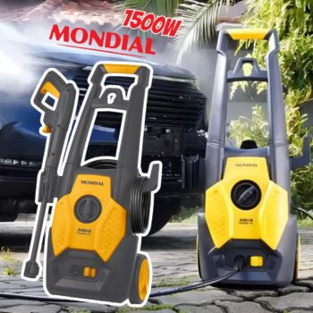 Lavadora de Alta Pressão Aqua Power II, Mondial, Cinza/Amarelo, 1500W, 110V - LAP-02-GY