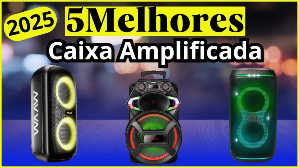 Melhores Caixas de Som Amplificadas para Comprar em 2024 Melhores Caixas de Som Amplificadas para Comprar em 2024
