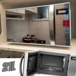 Micro-ondas Panasonic NN-ST27LWRUK 21 L Desodorizador Branco Espelhado 110V