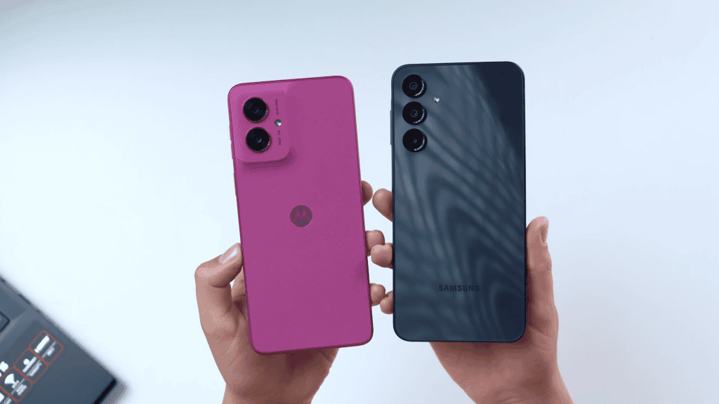 Moto G55 vs. Galaxy A16 5G: Qual é o Melhor? Comparação Completa! Galaxy A16 5G vs Moto G55 Qual é o MELHOR para comprar em 2025? comparativo