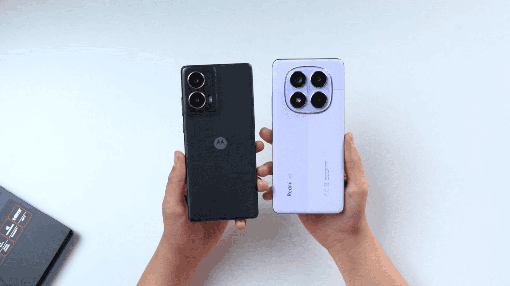 Moto G85 vs Redmi Note 14 Pro 5G: Qual é o Melhor Custo-Benefício? Moto G85 vs Redmi Note 14 Pro 5G: Qual é o Melhor Custo-Benefício?