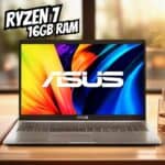 Notebook ASUS Vivobook 15, AMD RYZEN 7, 16 GB SSD, 512 GB, KeepOS, 15.6'' LED, Cool Silver - M1502YA-NJ495