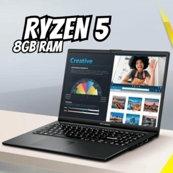 Notebook ASUS VivoBook Go 15, AMD RYZEN 5 7520U, 8GB, 256GB SSD, KeepOS, Tela 15,6" FHD, Mixed Black - E1504FA-NJ731