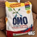 OMO Sabão Em Pó Lavagem Perfeita Pacote Família - 4 Kg