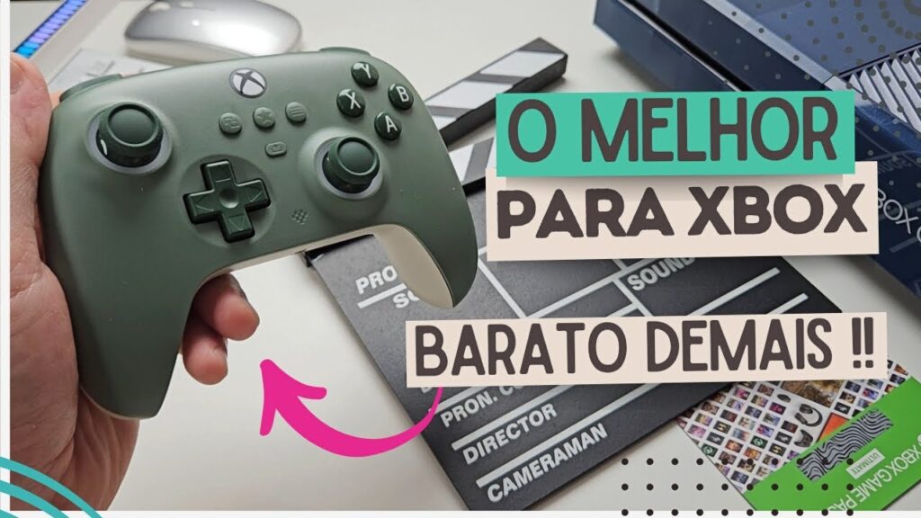 8BitDo Ultimate C: Unboxing, Review e Testes do Melhor Controle Custo-Benefício para Xbox