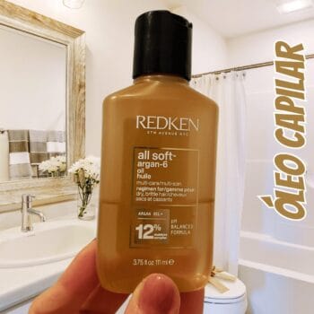 Redken Óleo Capilar All Soft Argan-6  Para Cabelos Secos - Condiciona profundamente o cabelo, adiciona suavidade e brilho - Com Óleo de Argan - 111ml