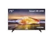 Smart Tv DLED 75 4k Toshiba Vidaa 3hdmi 2usb Wi-fi – Tb025m