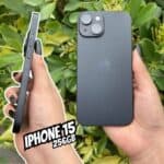 Smartphone Apple Iphone 15, 256GB, Preto