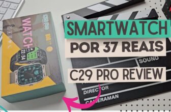 Smartwatch C29 Pro: Review Completo do Relógio Inteligente Mais Barato do AliExpress