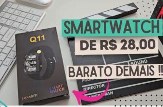 Smartwatch de R$ 28 Vale a Pena? Review Completo do Laxas Fit Q11